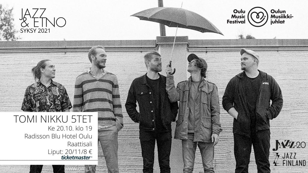 Tomi Nikku 5tet 20.10.2021 mainosnaytto 1920x1080